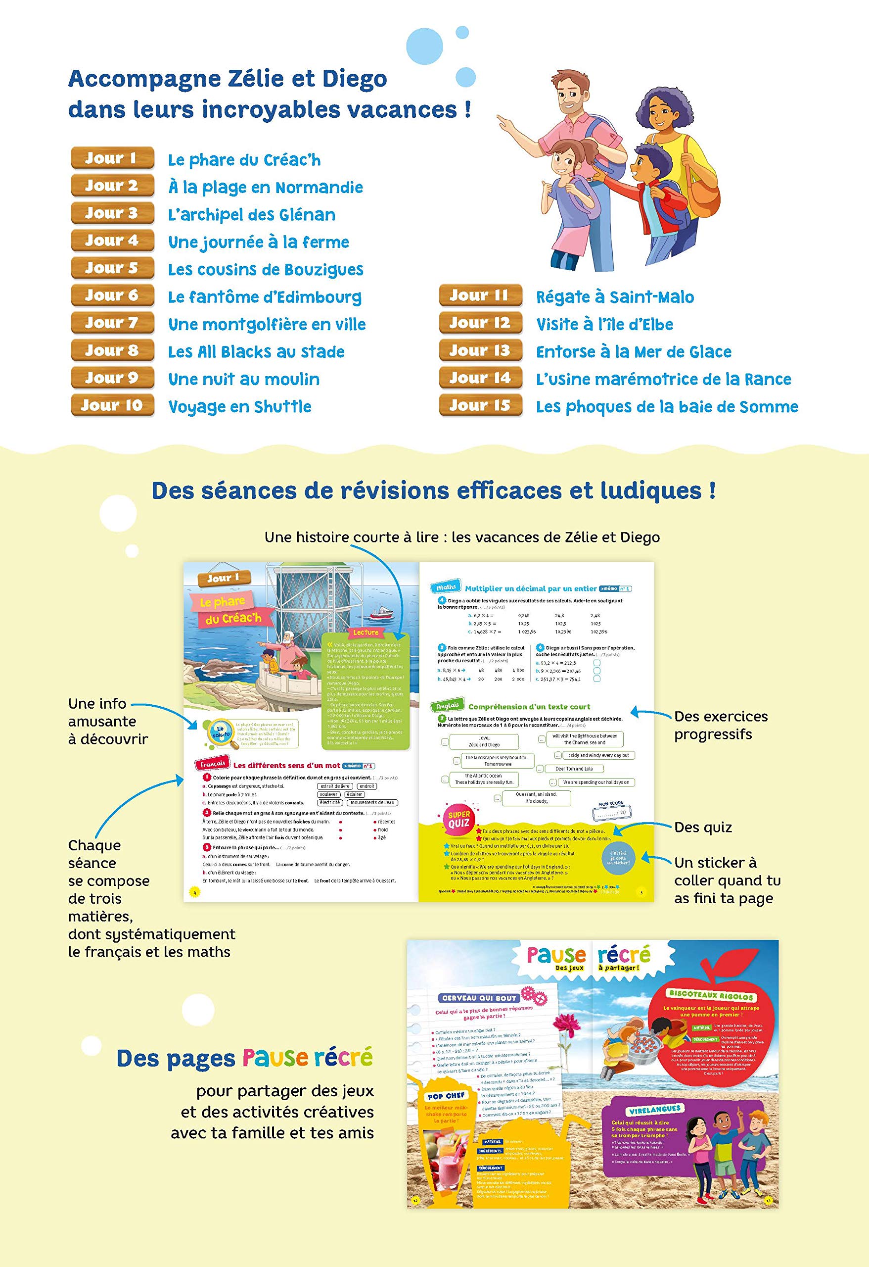 Bordas Vacances - Je rentre en 6e - Cahier de vacances