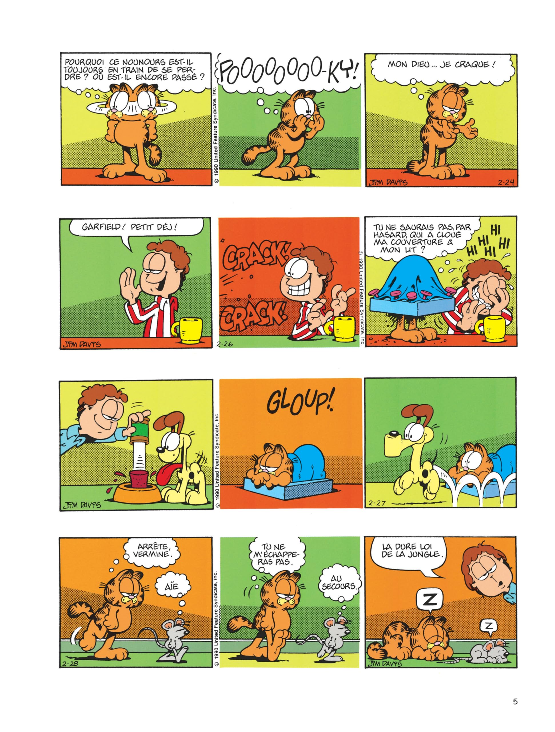 Garfield - Tome 16 - Garfield fait feu de tout bois