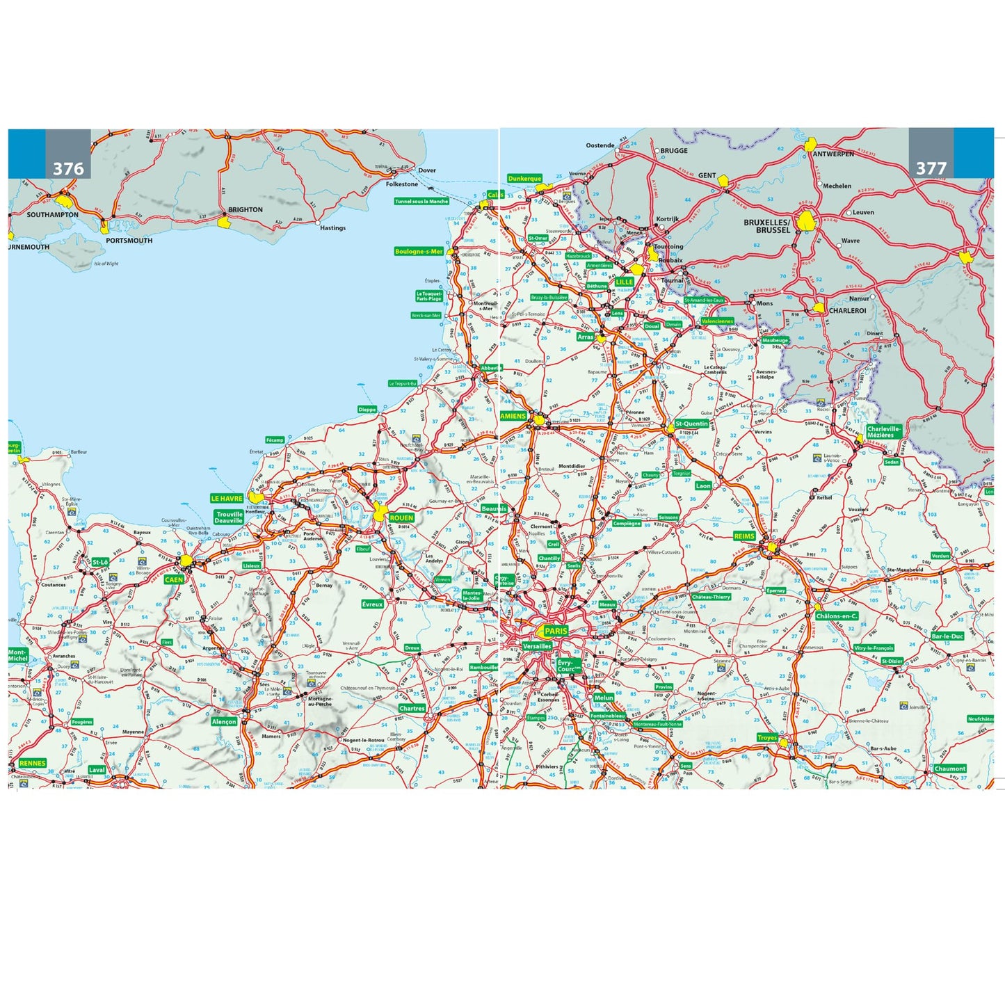 Atlas France PRO 2024 (A4 - Spirale)