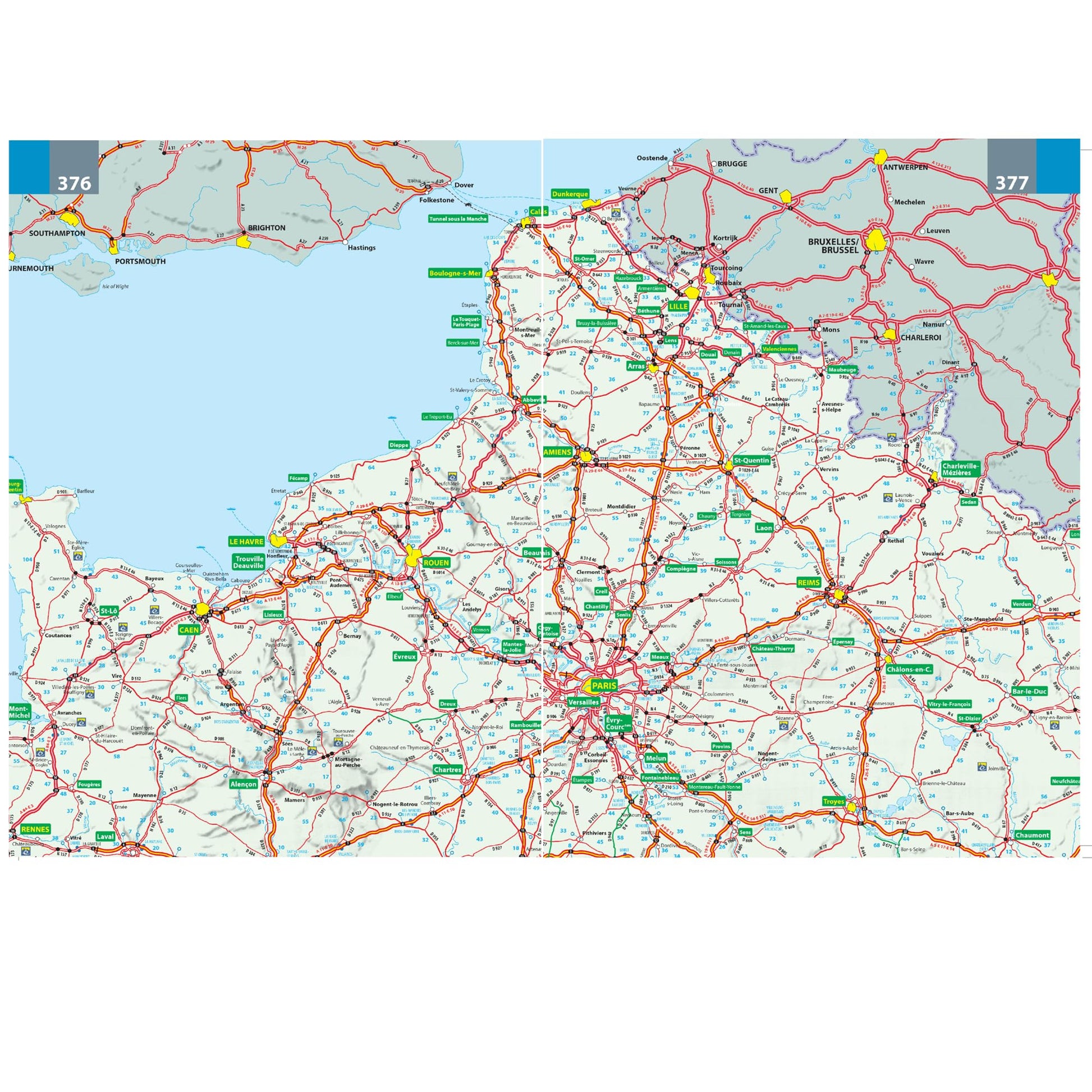 Atlas France PRO 2024 (A4 - Spirale)
