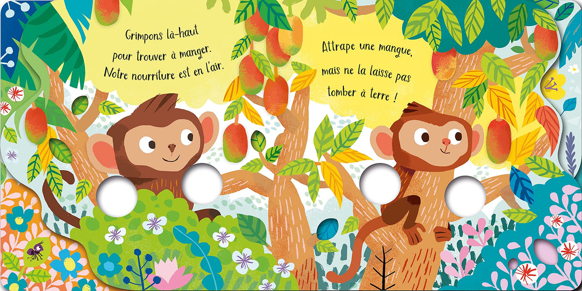Drôles de singes - Les petits doigts