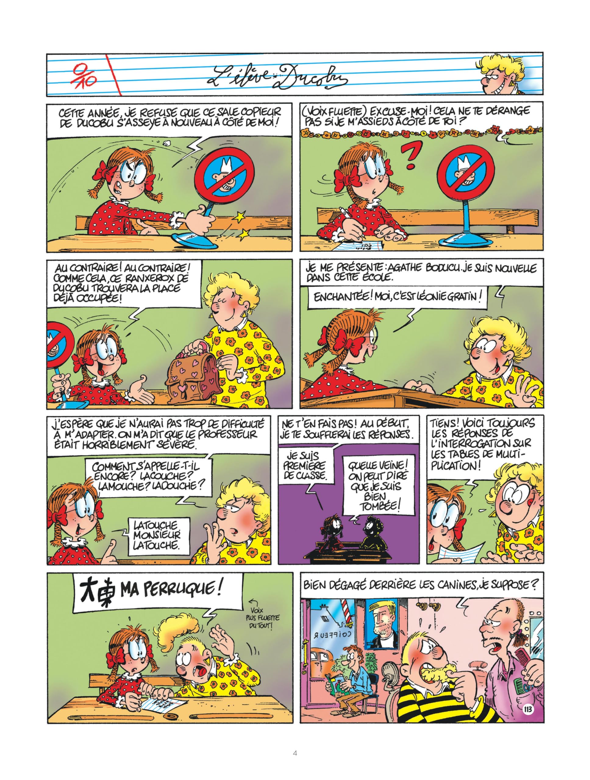 L'élève Ducobu, tome 4 : la lutte des classes