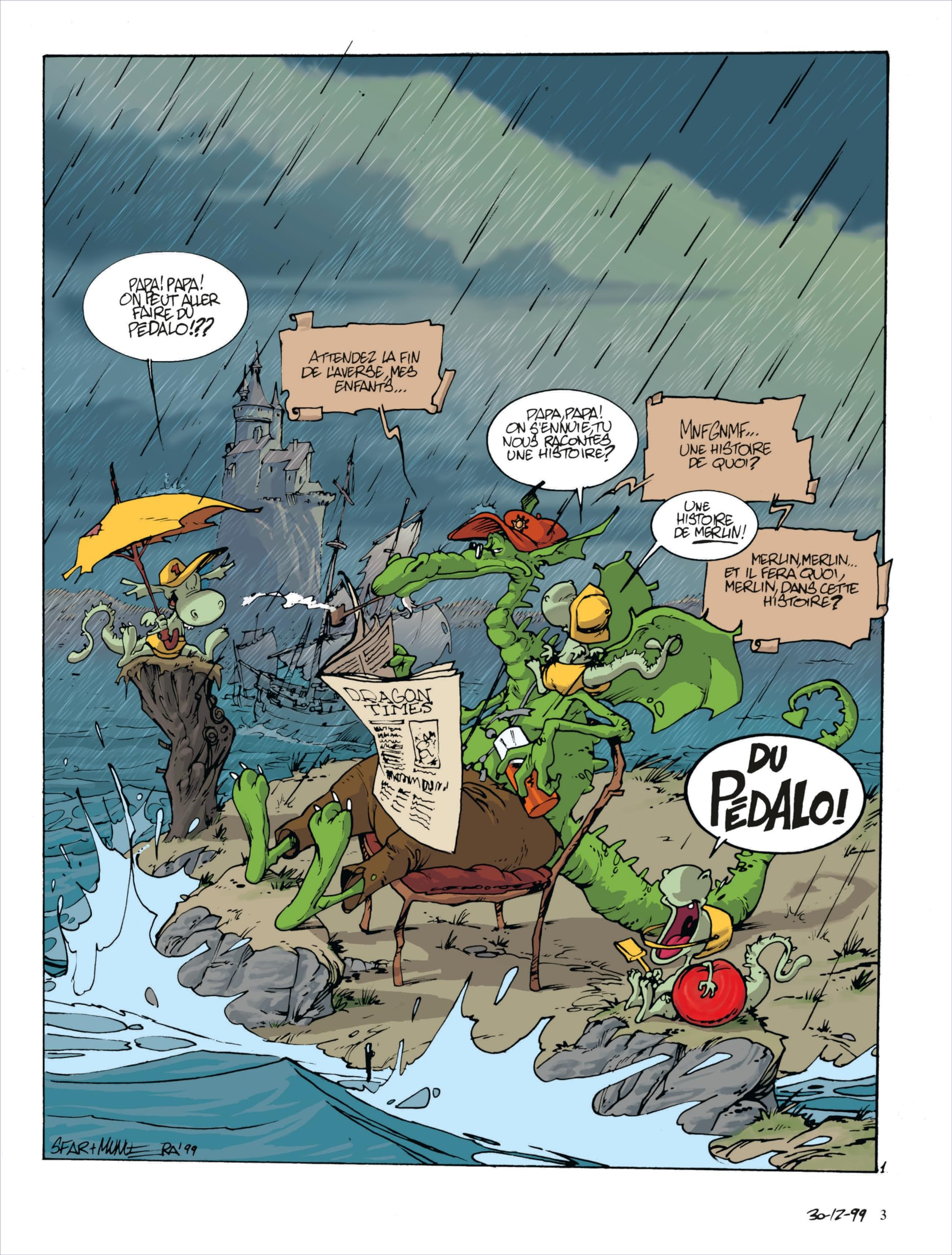 Merlin, tome 3 : Merlin va à la plage