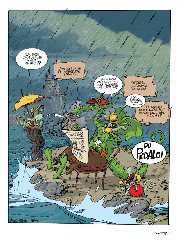 Merlin, tome 3 : Merlin va à la plage