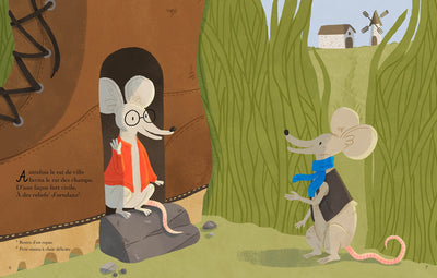 LE RAT DE VILLE ET LE RAT DES CHAMPS