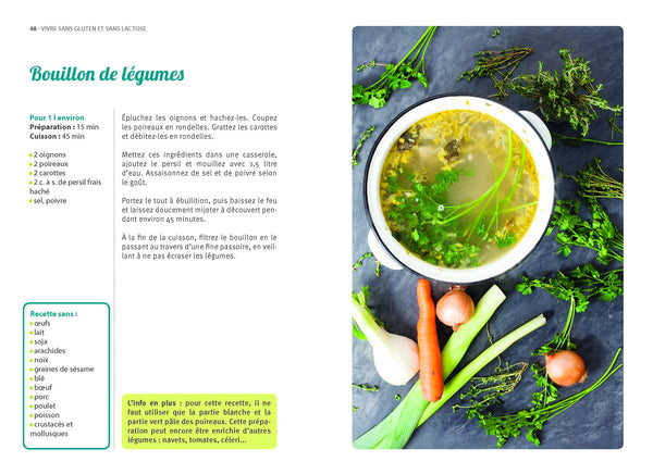 vivre sans gluten & sans lactose