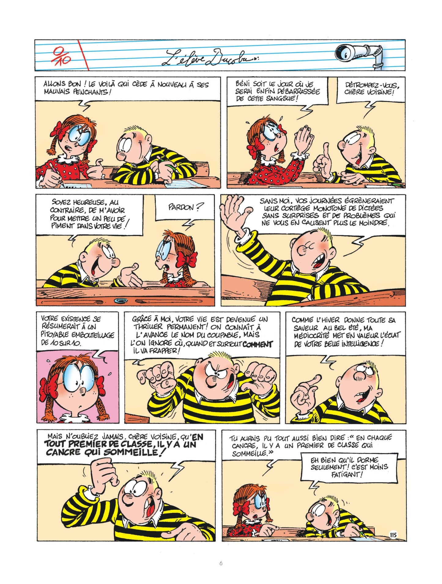 L'élève Ducobu, tome 4 : la lutte des classes