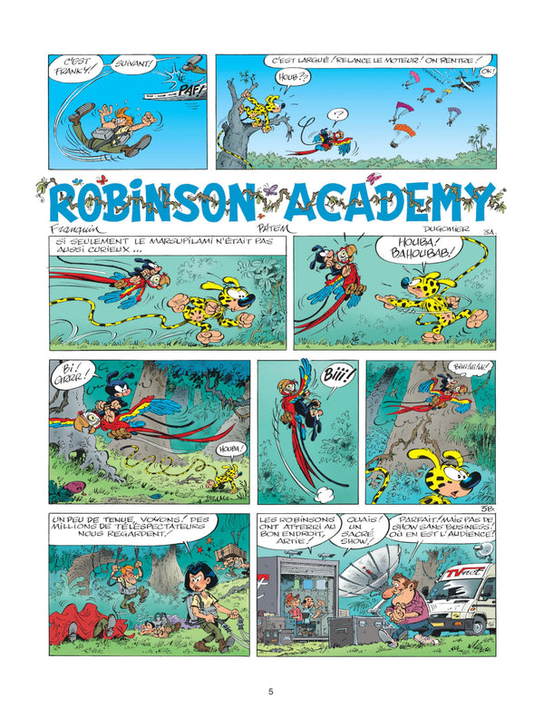 Marsupilami, Tome 18 : Robinson Academy
