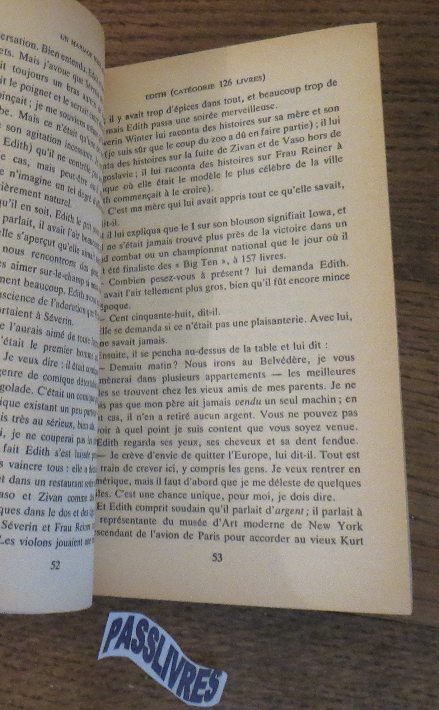 Un Mariage poids moyen