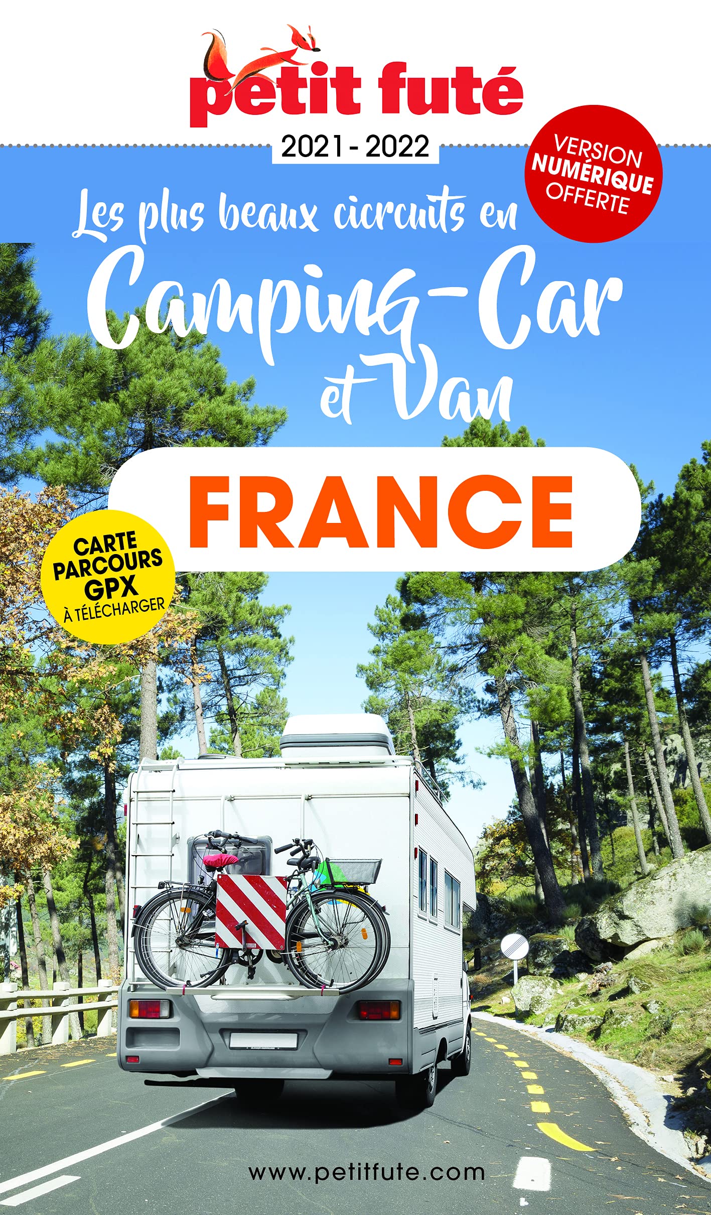 Guide France en camping car et van 2021 Petit Futé