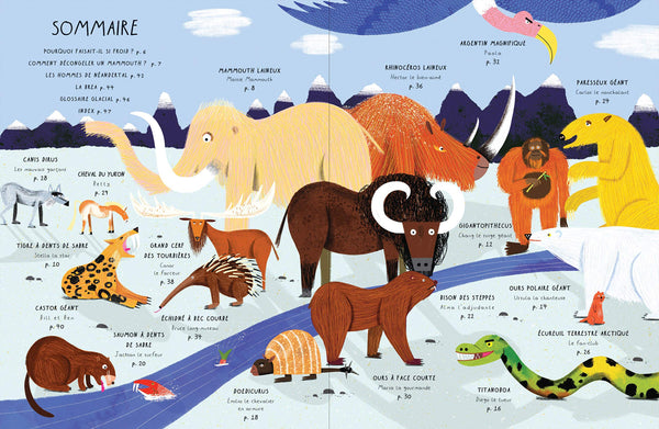 Les mémoires de Maisie Mammouth : Découvre les animaux de l'ère glaciaire