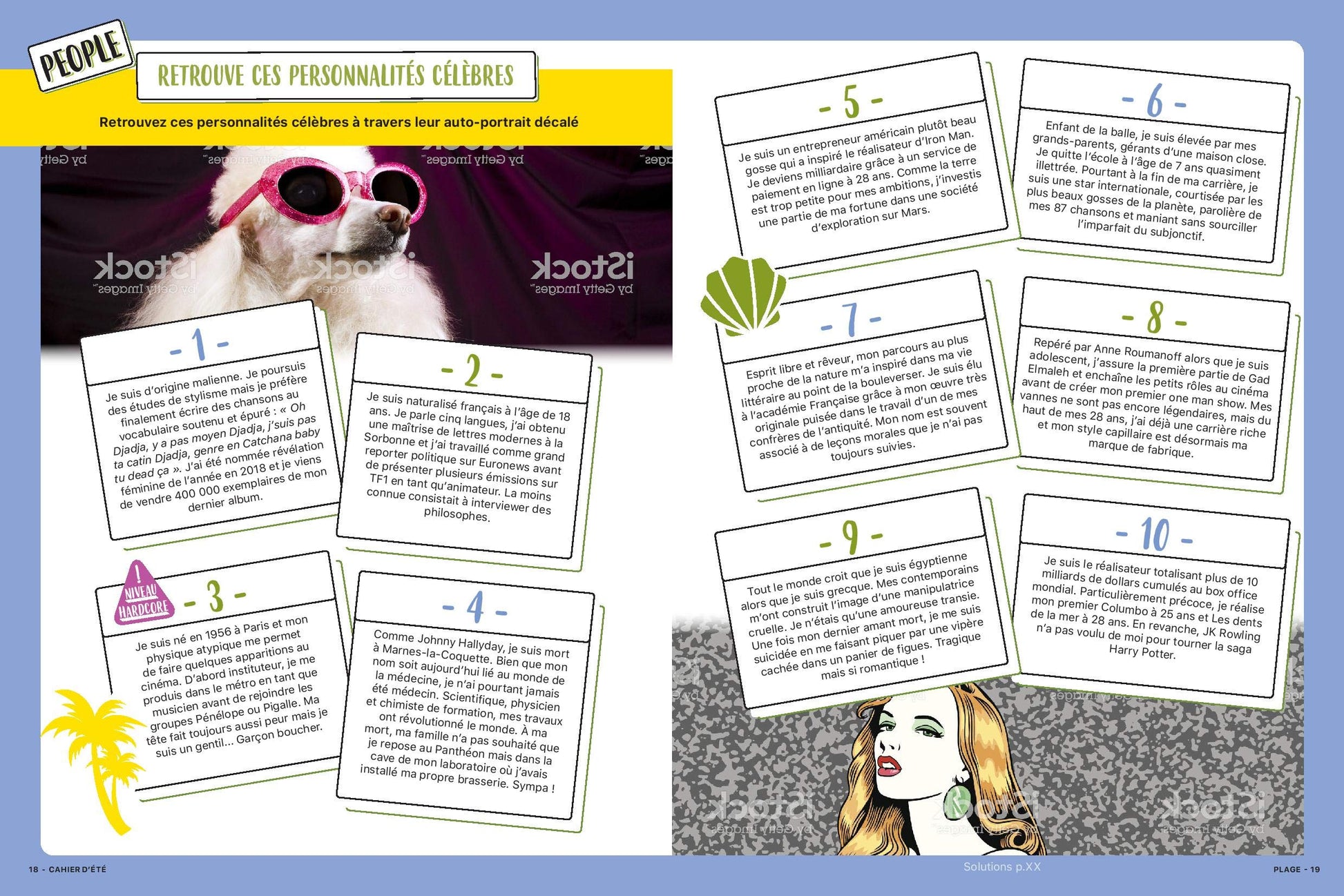 Cahier d'été pour ne pas s'emmerder sur la plage