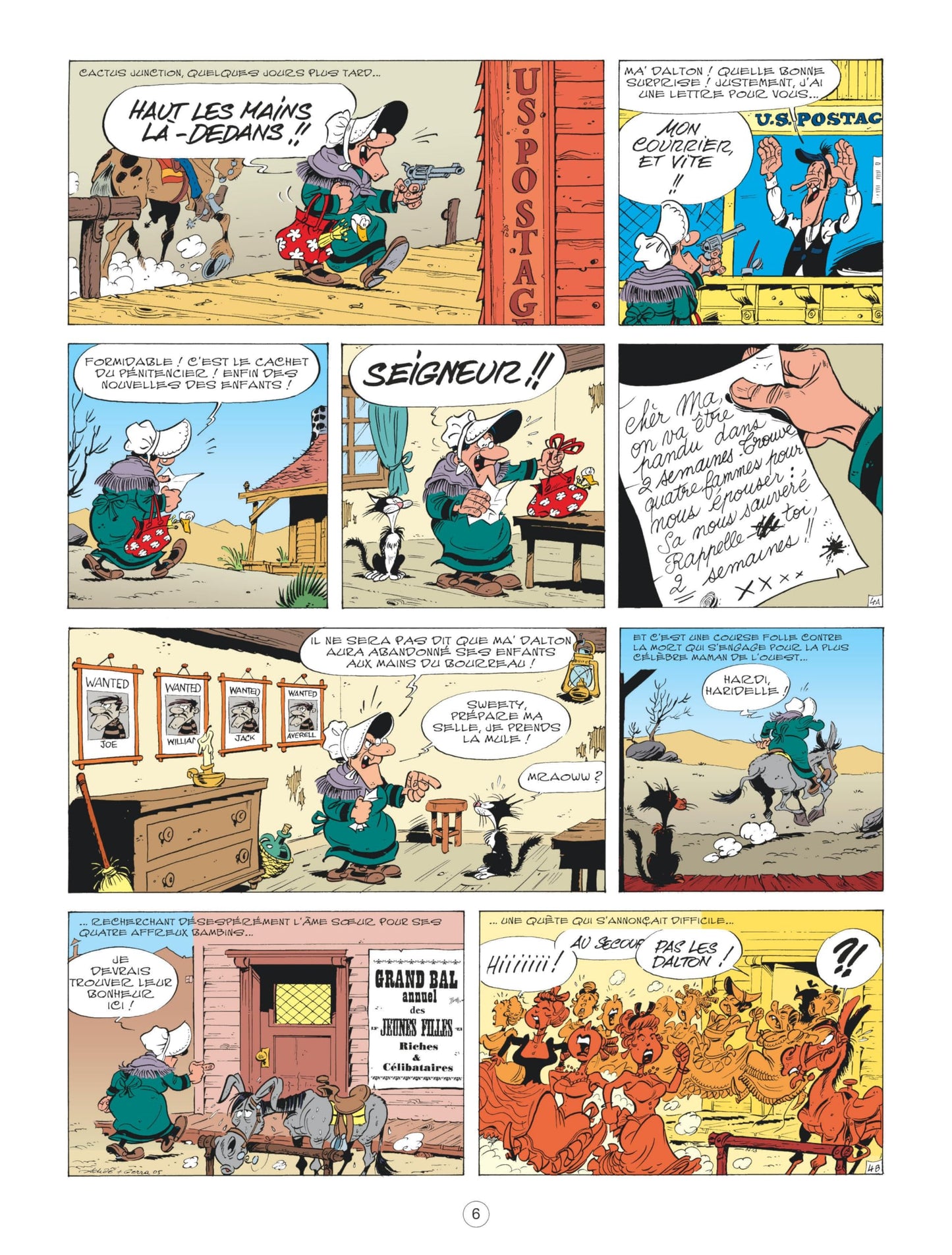 Les Aventures de Lucky Luke d'après Morris - Tome 2 - La Corde au cou