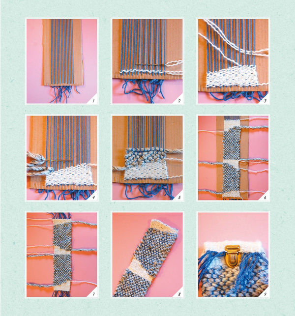 Mes créations en laine: Tricot - Tissage - Pompons - 15 accessoires de mode inédits, expliqués en pas à pas