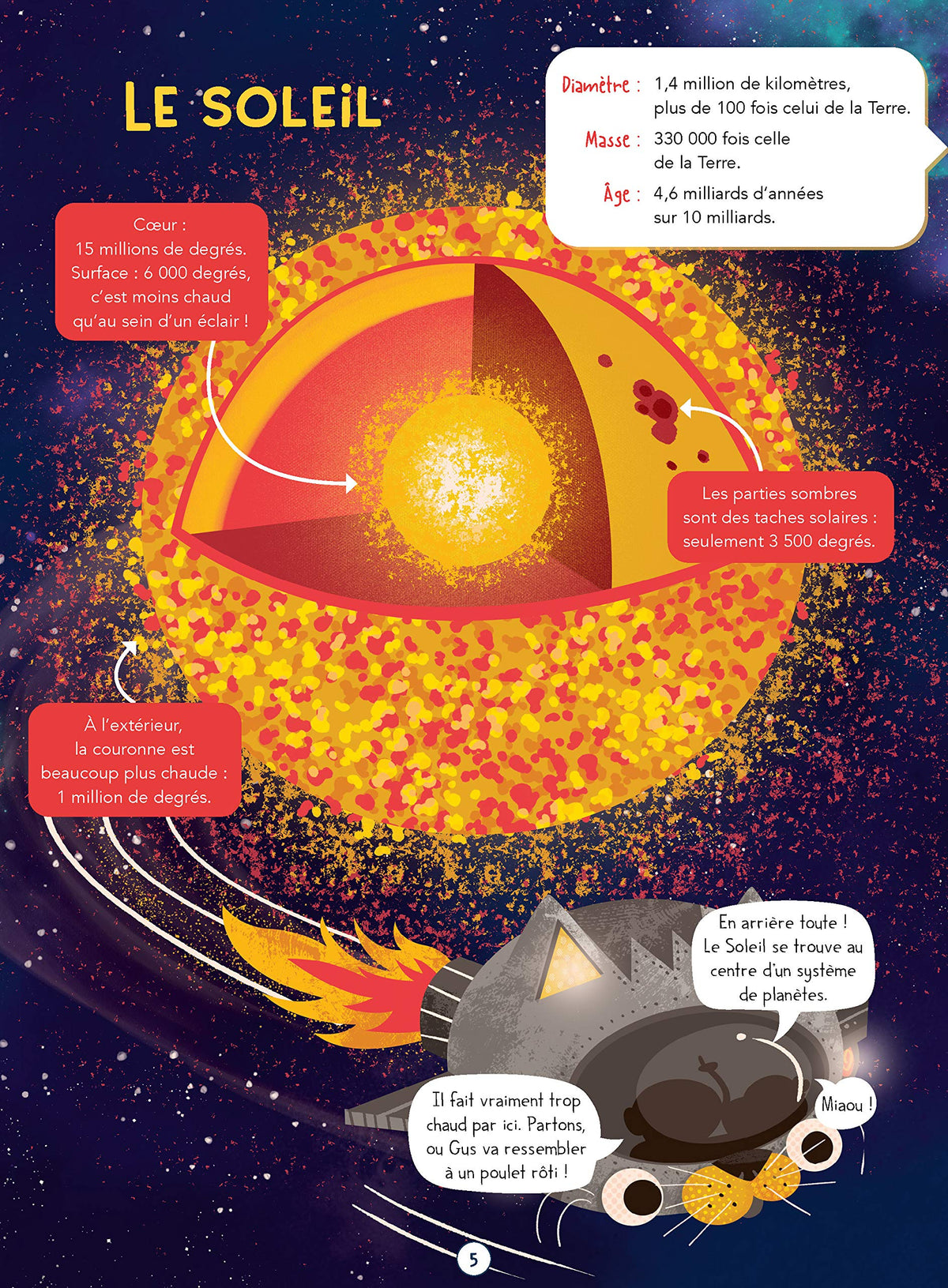 Découvre l'espace en BD