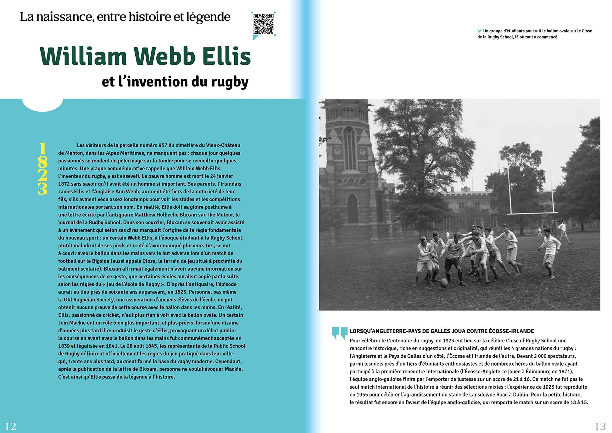 Rugby - Histoire et héros du ballon ovale