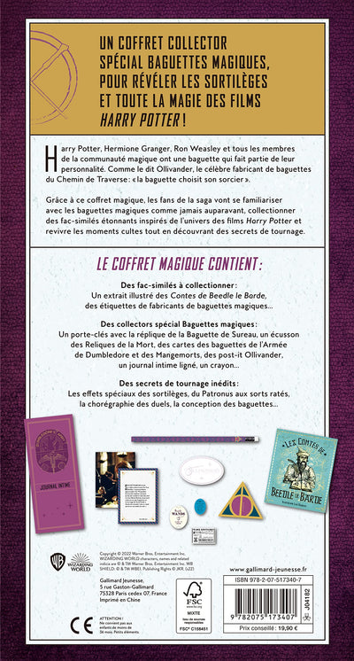 HARRY POTTER, COFFRET MAGIQUE DU MONDE DES SORCIERS 6 - BAGU