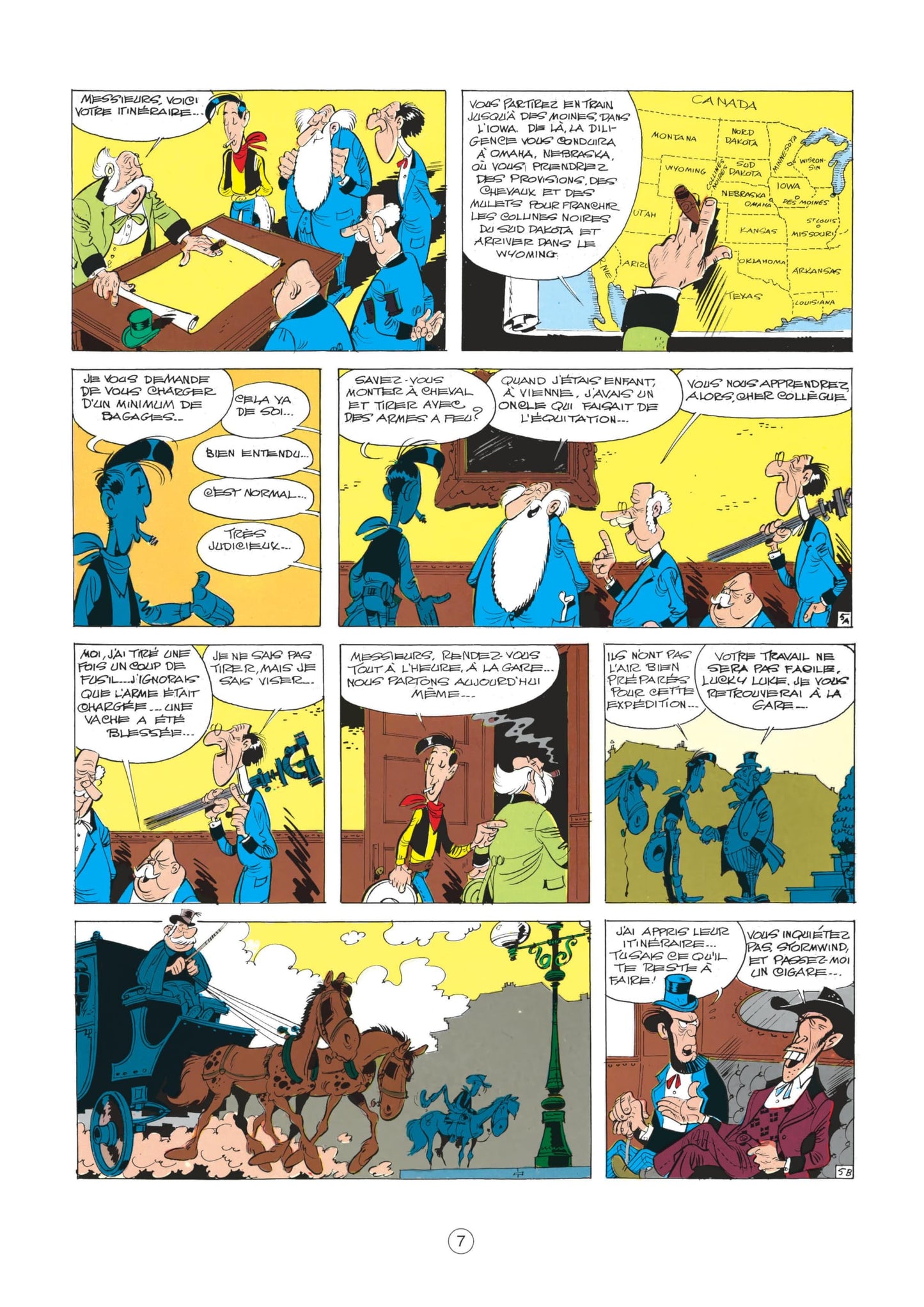 Lucky Luke - Tome 21 - Les Collines noires