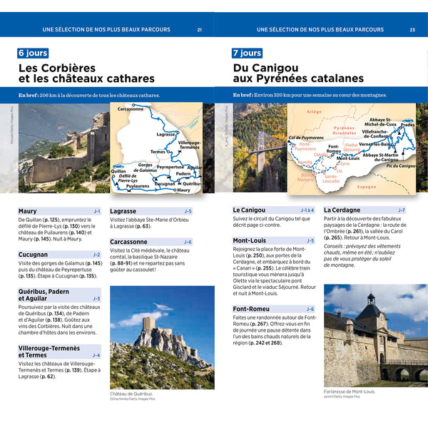 Guide Vert Roussillon, Aude, Pays Cathare