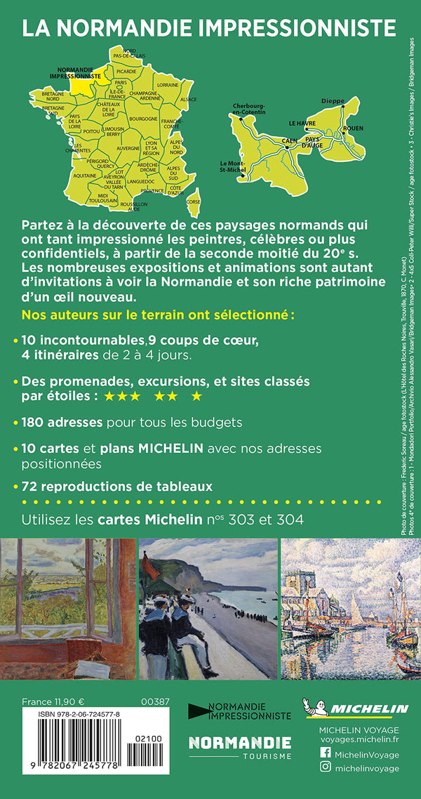 Guide Vert Normandie impressionniste