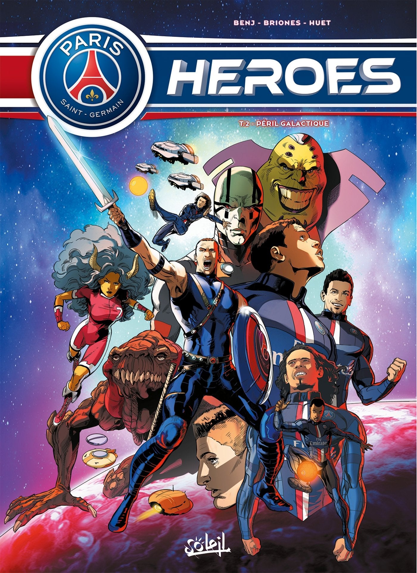 PSG Heroes - tome 2 Péril Galactique (2)