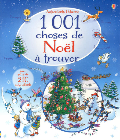 1 001 choses de Noël à trouver - Autocollants Usborne