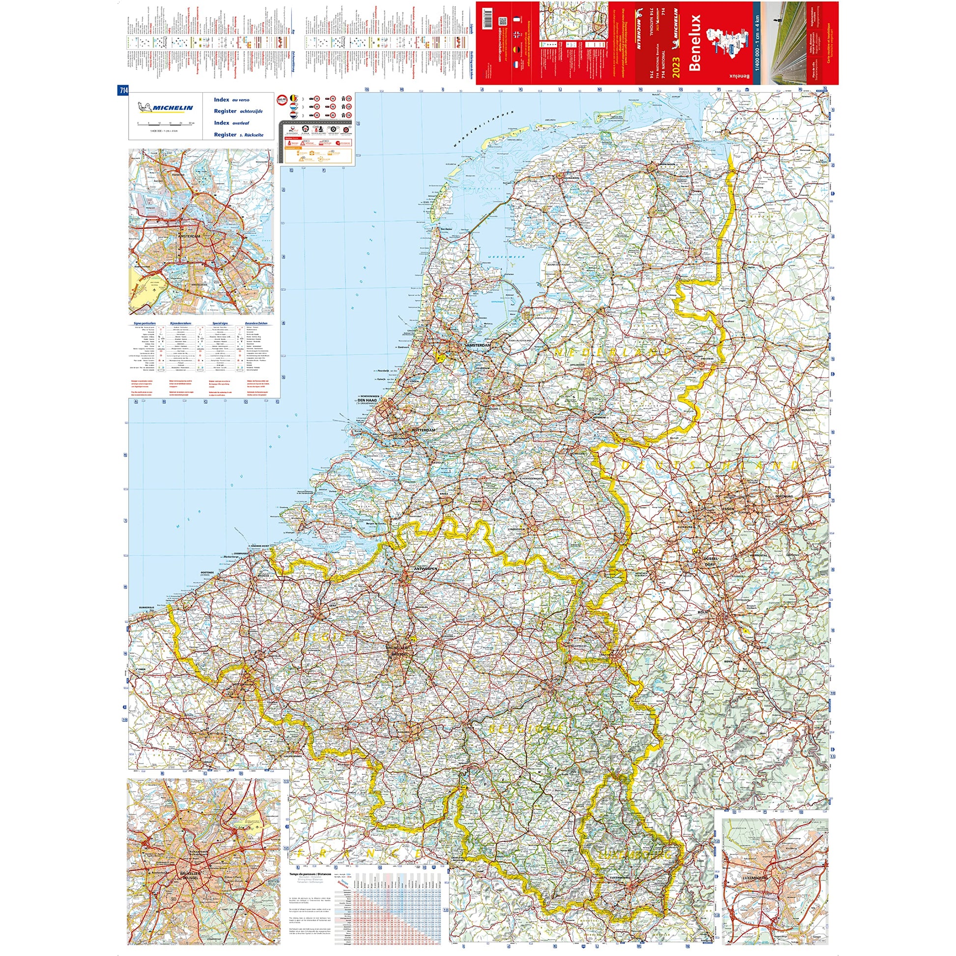 Carte Nationale Benelux 2023