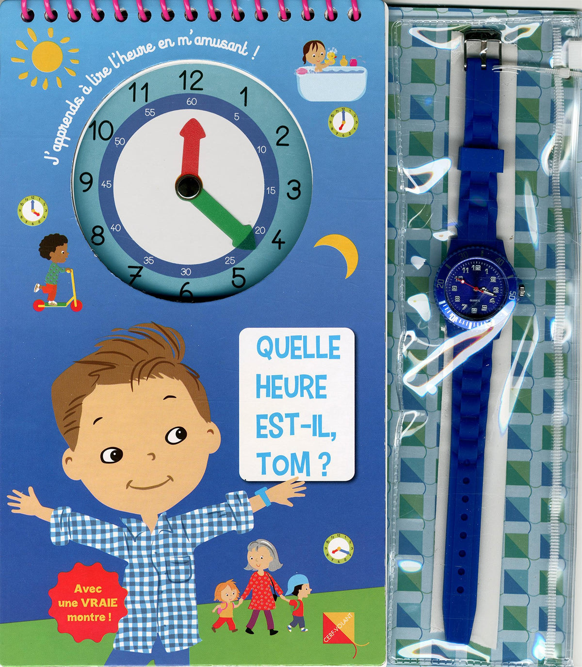 Quelle heure est-il, Tom ?