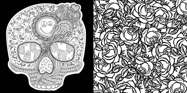 Smiley - Coloriages d'urgence pour retrouver sa bonne humeur (bleu)