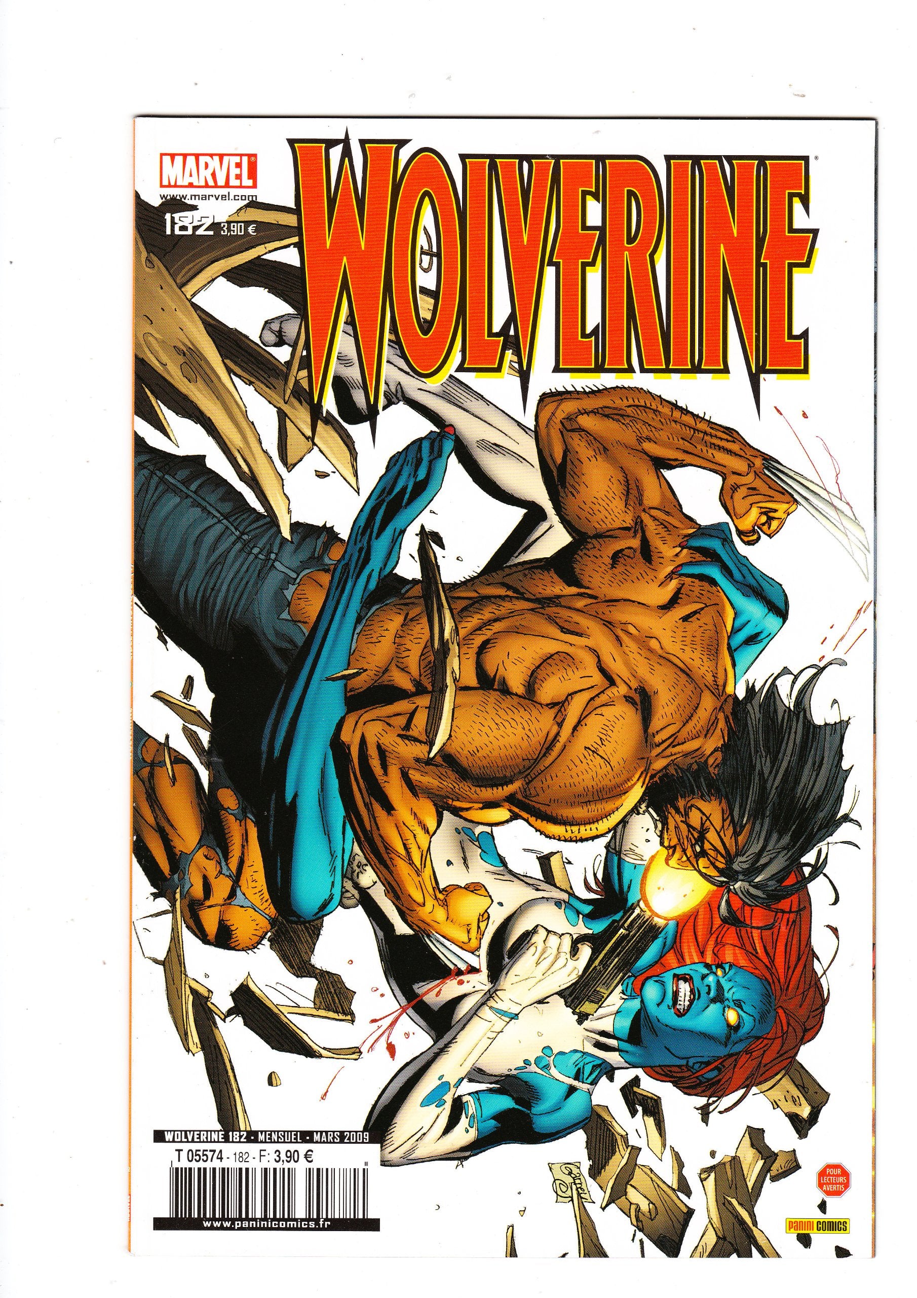 WOLVERINE N° 182 CIBLE MYSTIQUE - MARVEL 2009