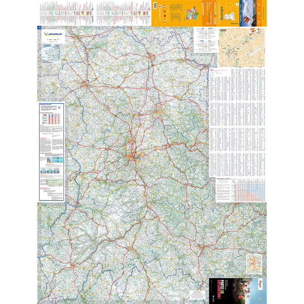 Carte Régionale Auvergne 2023