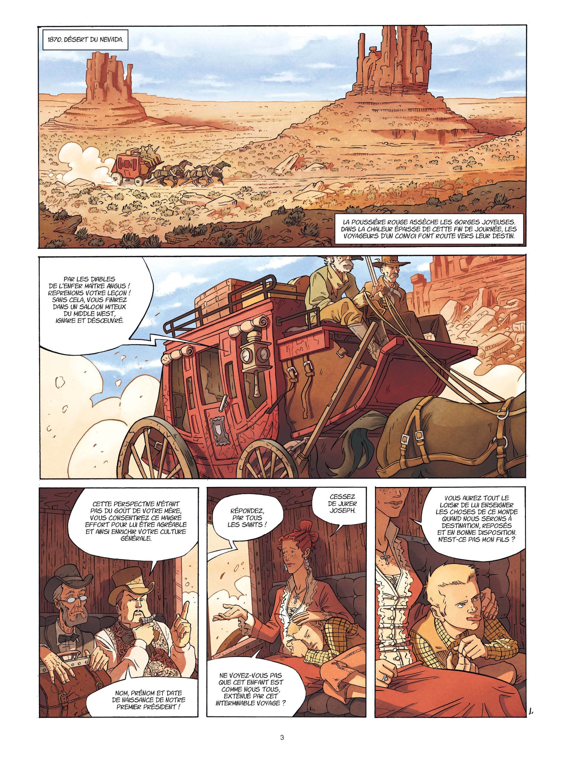 LE REVEREND - T1 - LES DIABLES DECHUS DU NEVADA