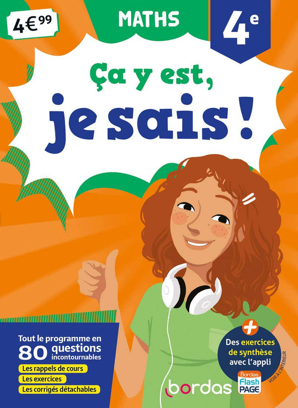 Ça y est, je sais ! - Maths 4e