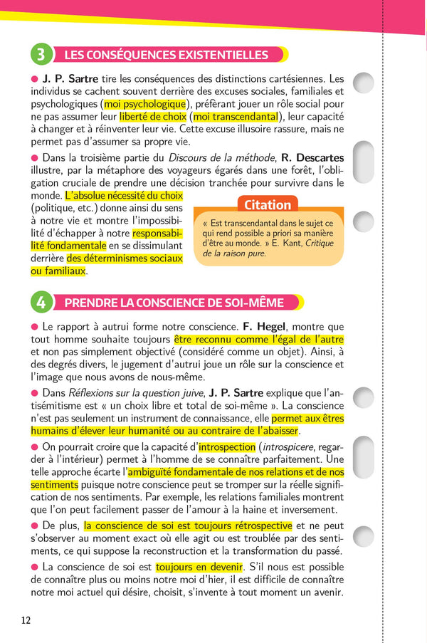 Mes années Bac - Les fiches Philosophie Terminale