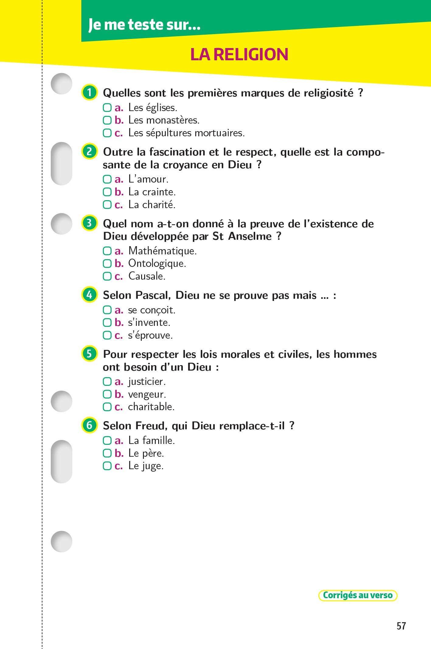 Mes années Bac - Les fiches Philosophie Terminale